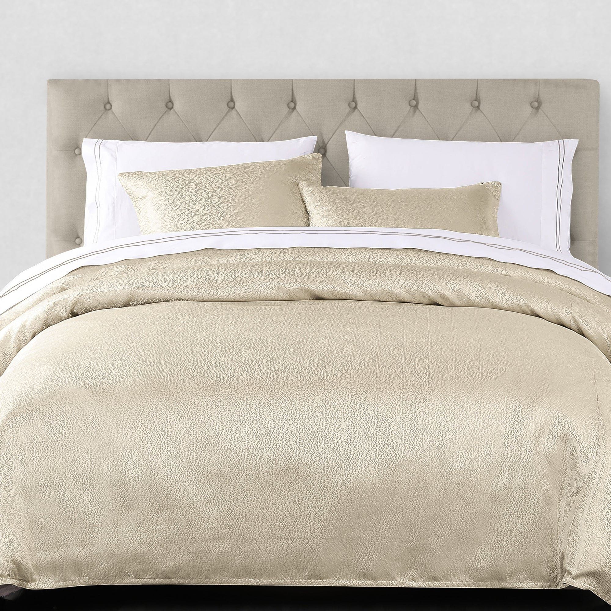 Marilyn Modern Bubble - Queen Duvet Cover Set (Set of 3) - Gold