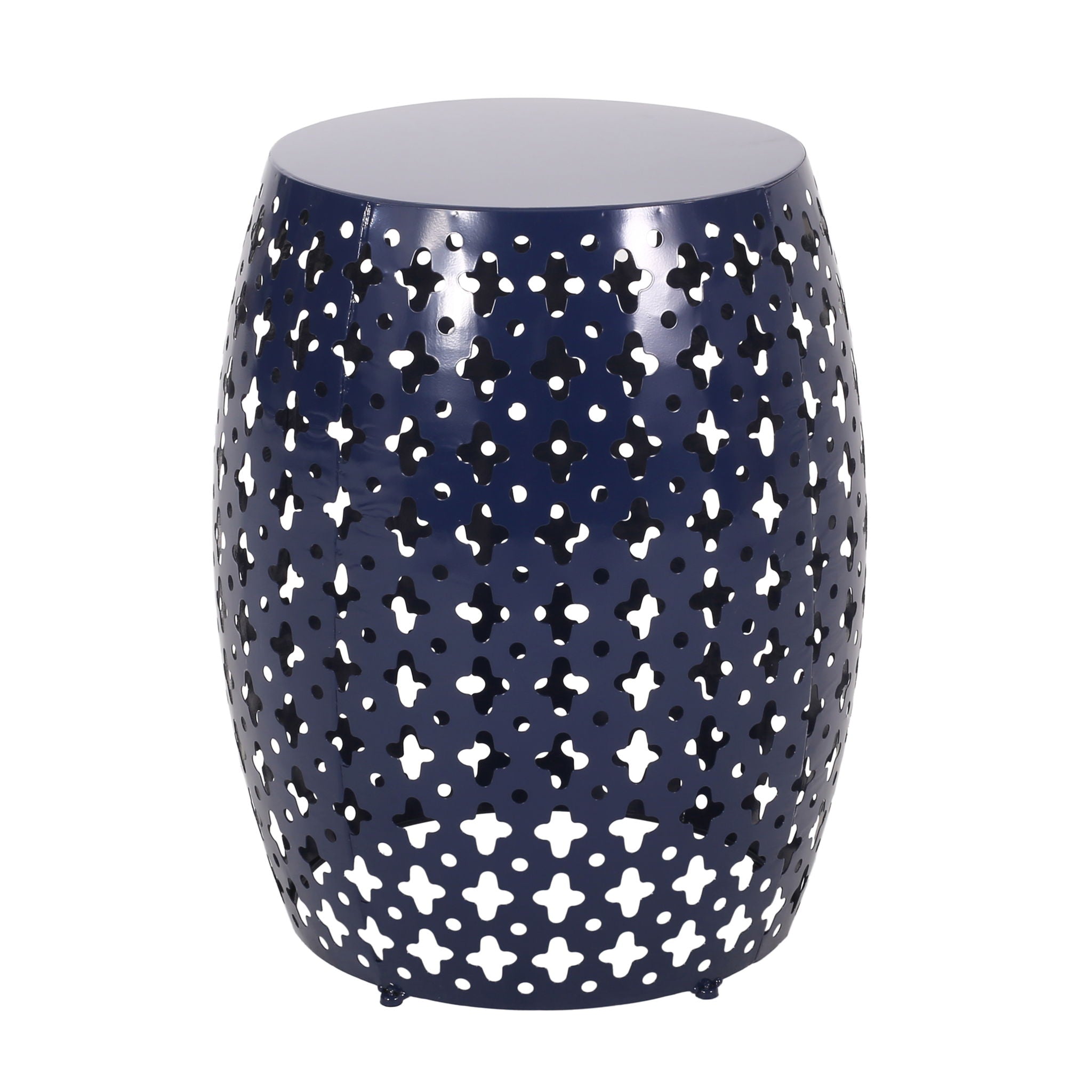 Modern Design, Metal End Table, Large
