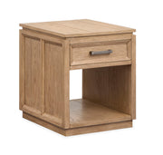 Burnham - Rectangular End Table - Sable Dusk