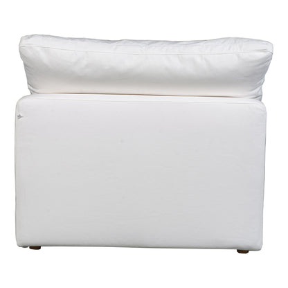 Terra - Livesmart Fabric Condo Slipper Chair - Cream