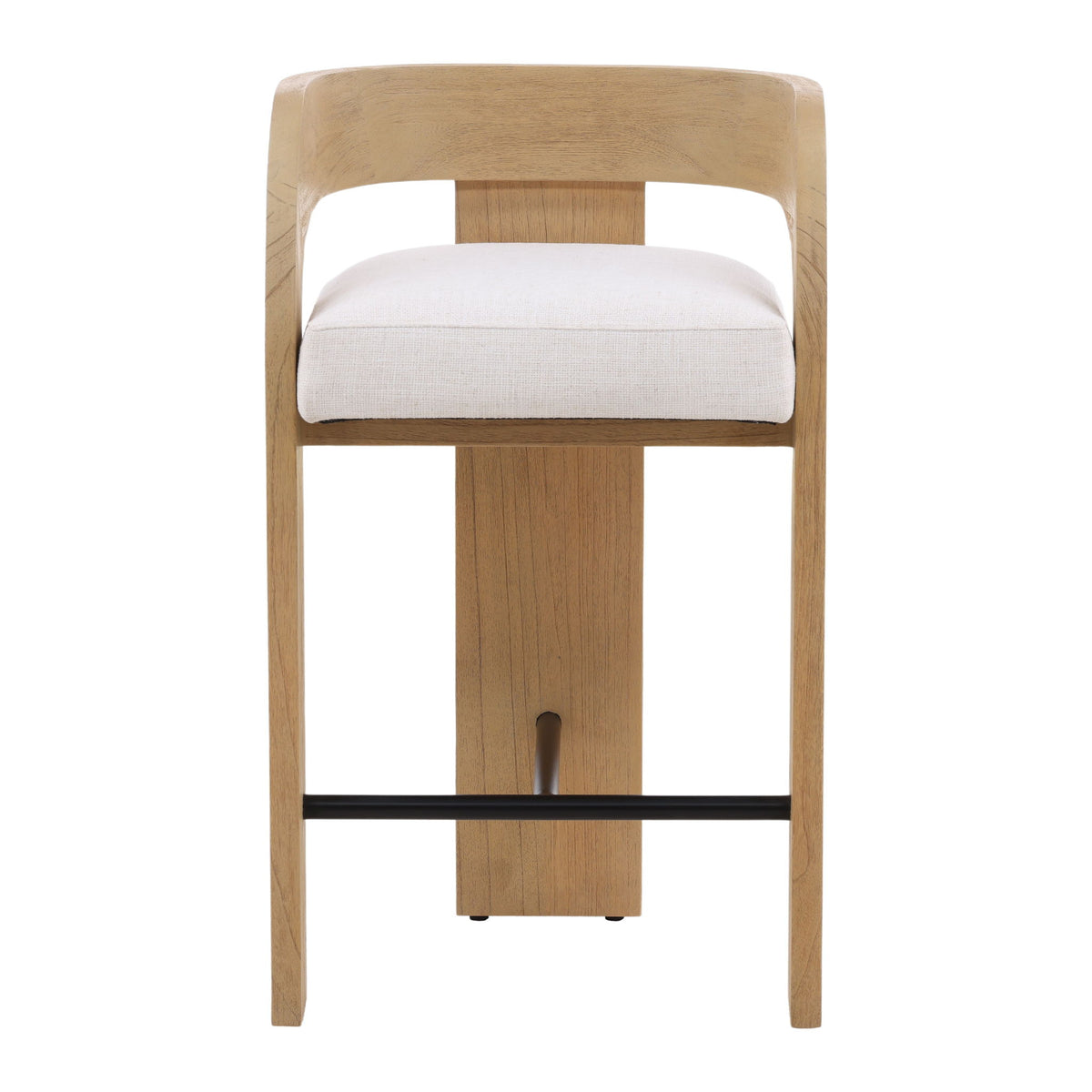 Tyson - Counter Stool - Cream And Natural