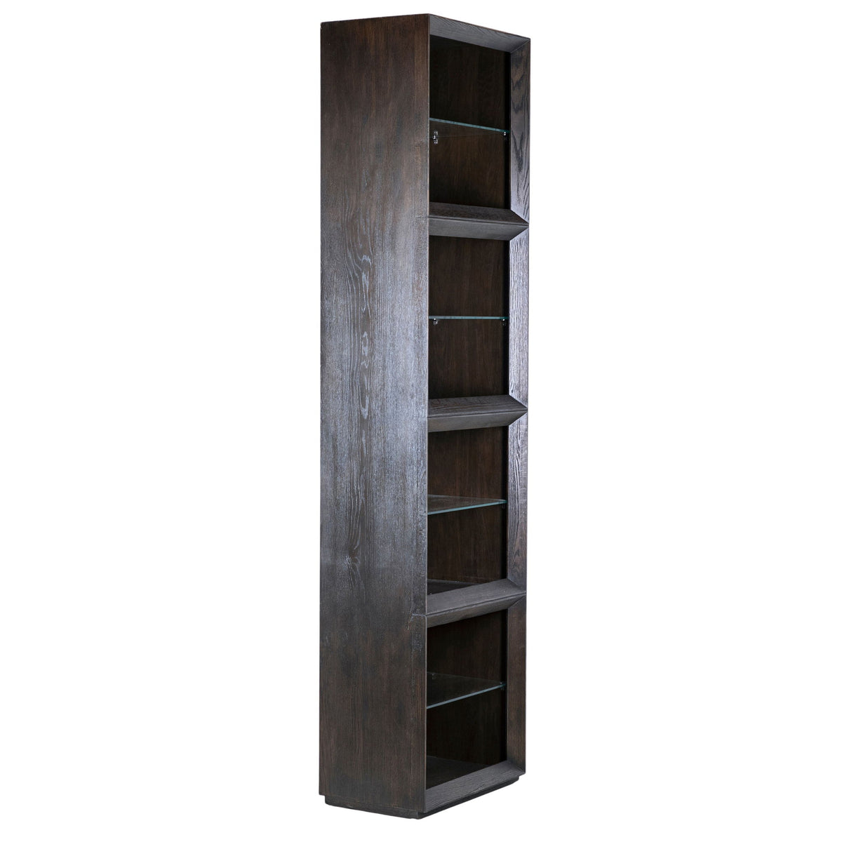 Eloa - Bookcase - Dark Brown And Ebony