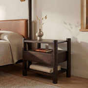 Devin - Nightstand - Brown