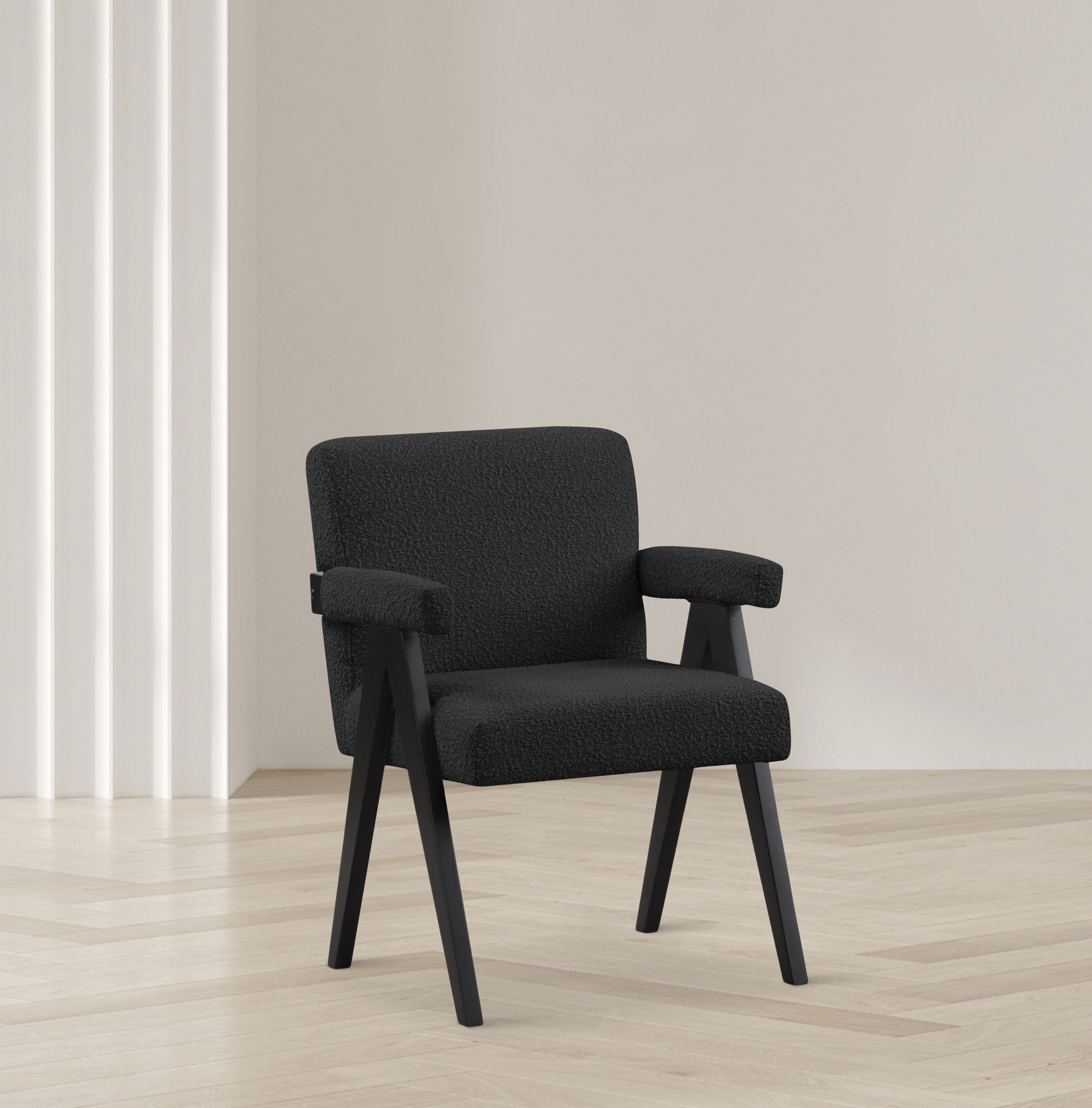 Woodloch - Accent Chair With Black Frame