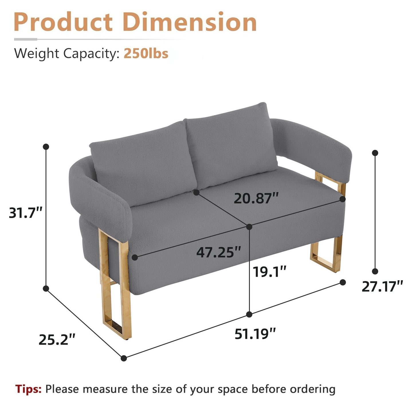 Decorative Upholstered Side Chair For Living Room