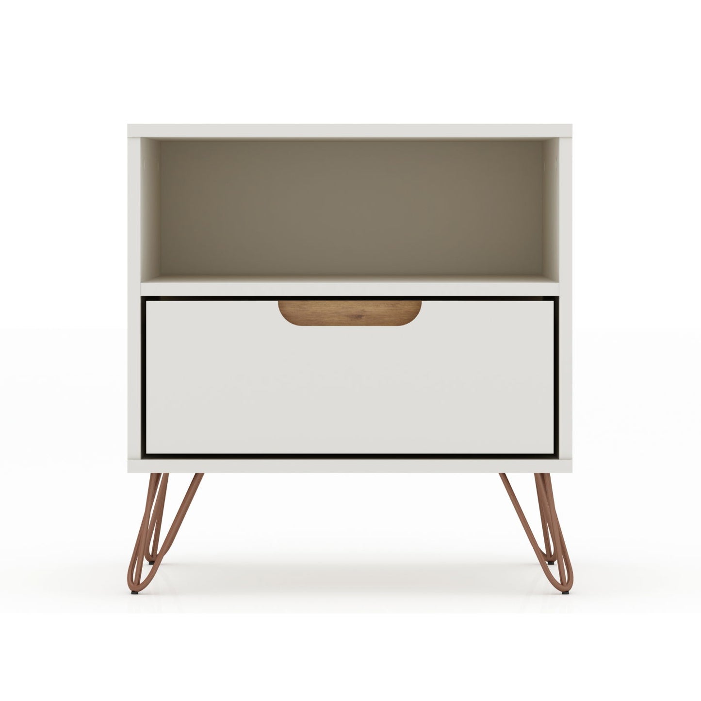 Rockefeller - Nightstand With 1 Drawer - Off White