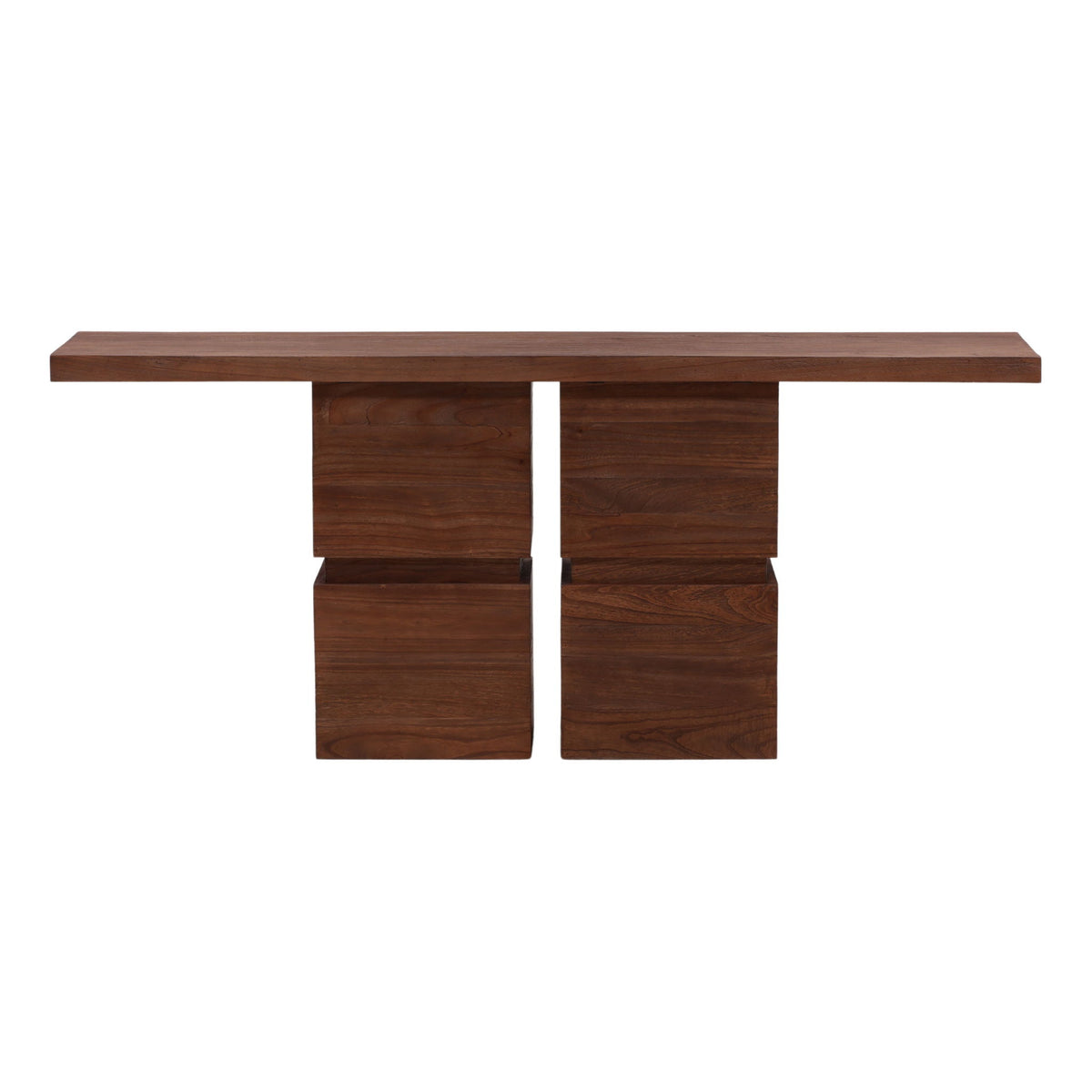 Jena - Console Table - Medium Brown
