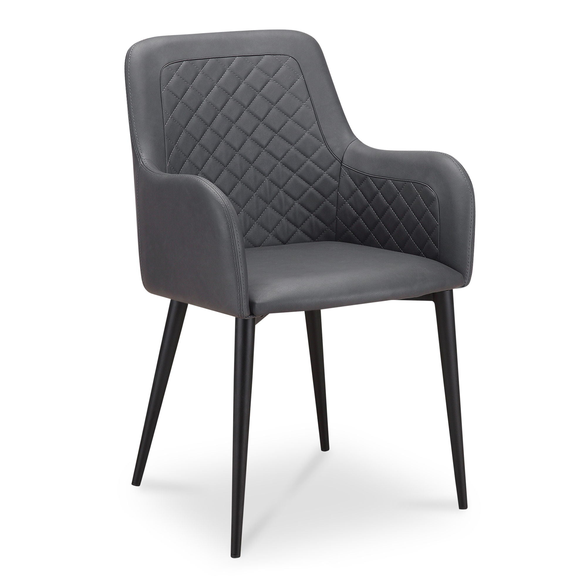 Cantata Vegan Leather Dining Chair (Set of 2) - Thumbnail 4