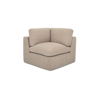Cates - Corner Chair - Pebble