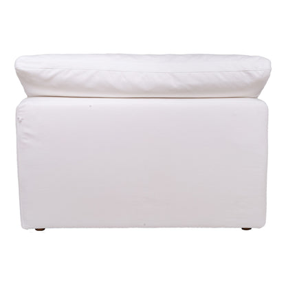 Clay - Livesmart Fabric Slipper Chair - Cream