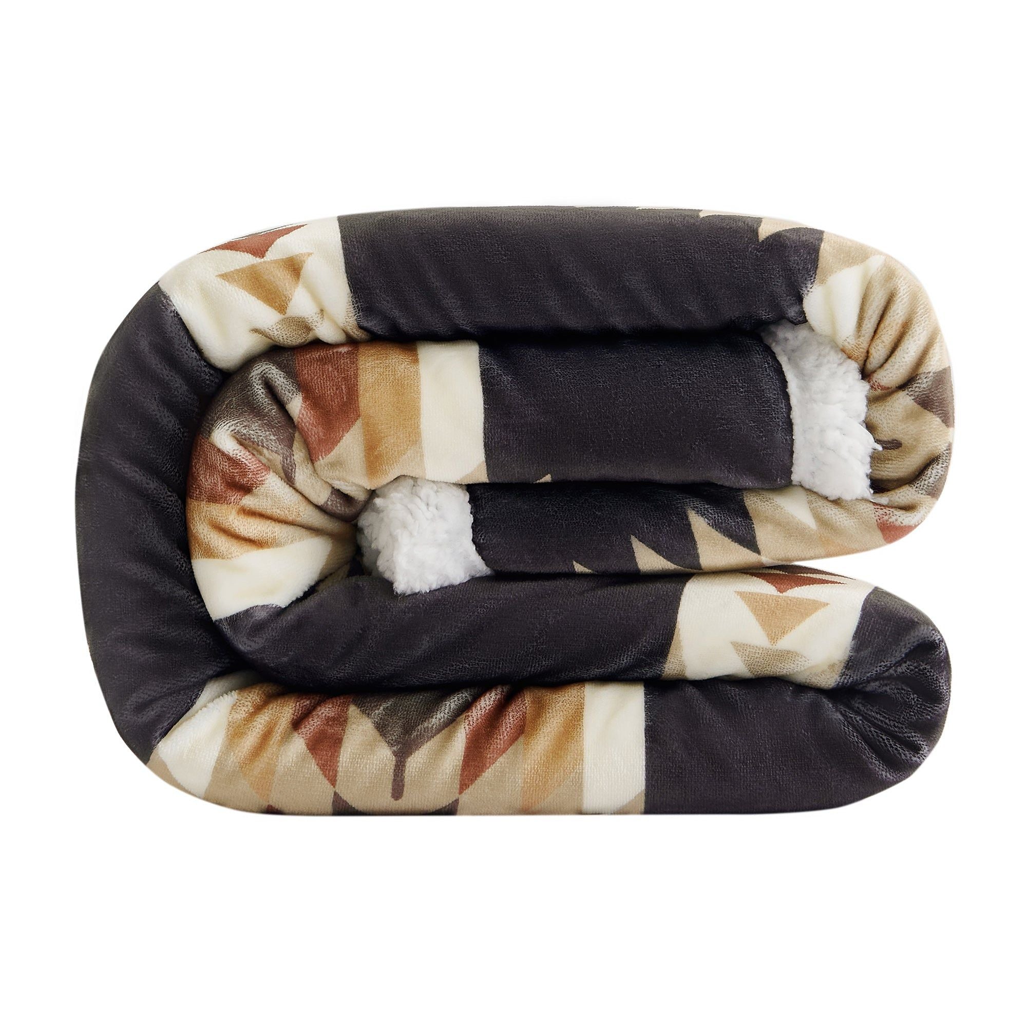 Campfire - Yosemite Campfire Sherpa Throw - Black