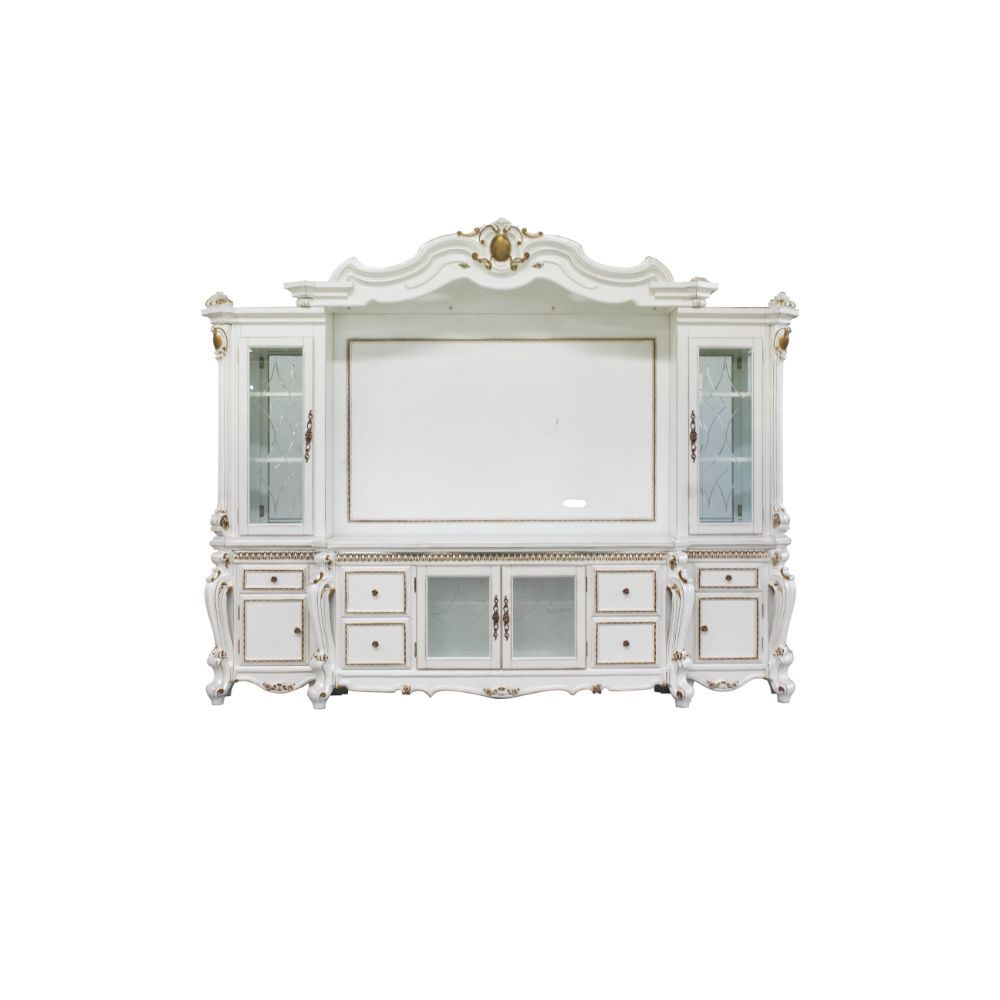 Picardy - Entertainment Center - Antique Pearl