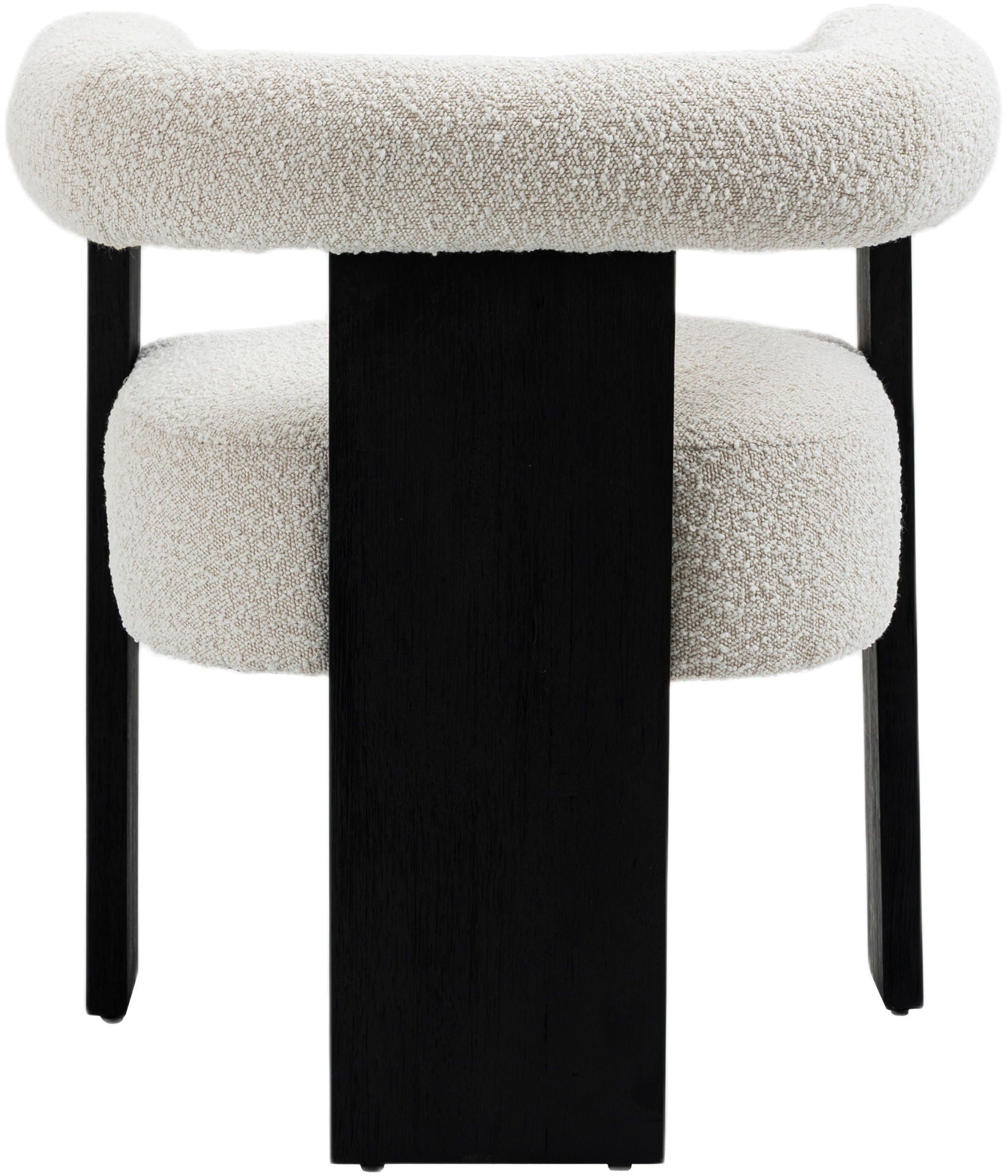 Barrel - Dining Chair - Black Legs