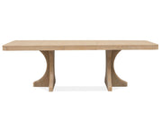 Somerset - Trestle Dining Table - Butternut and Omari Natural