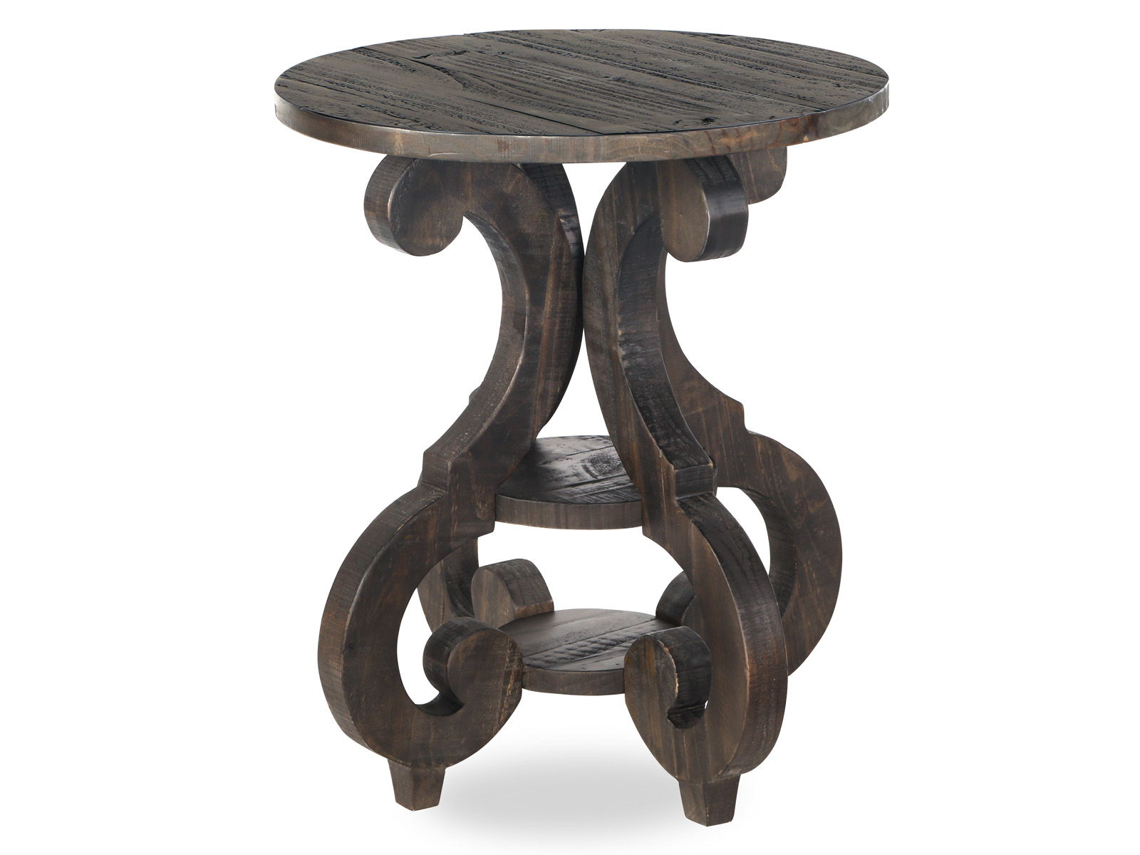 Bellamy Round Accent End Table - Thumbnail 2