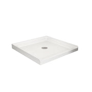 Shower Base With Centered Drain