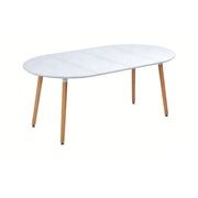 Extensible Table, Dining Table, Office Table, Coffee Table Metal Leg