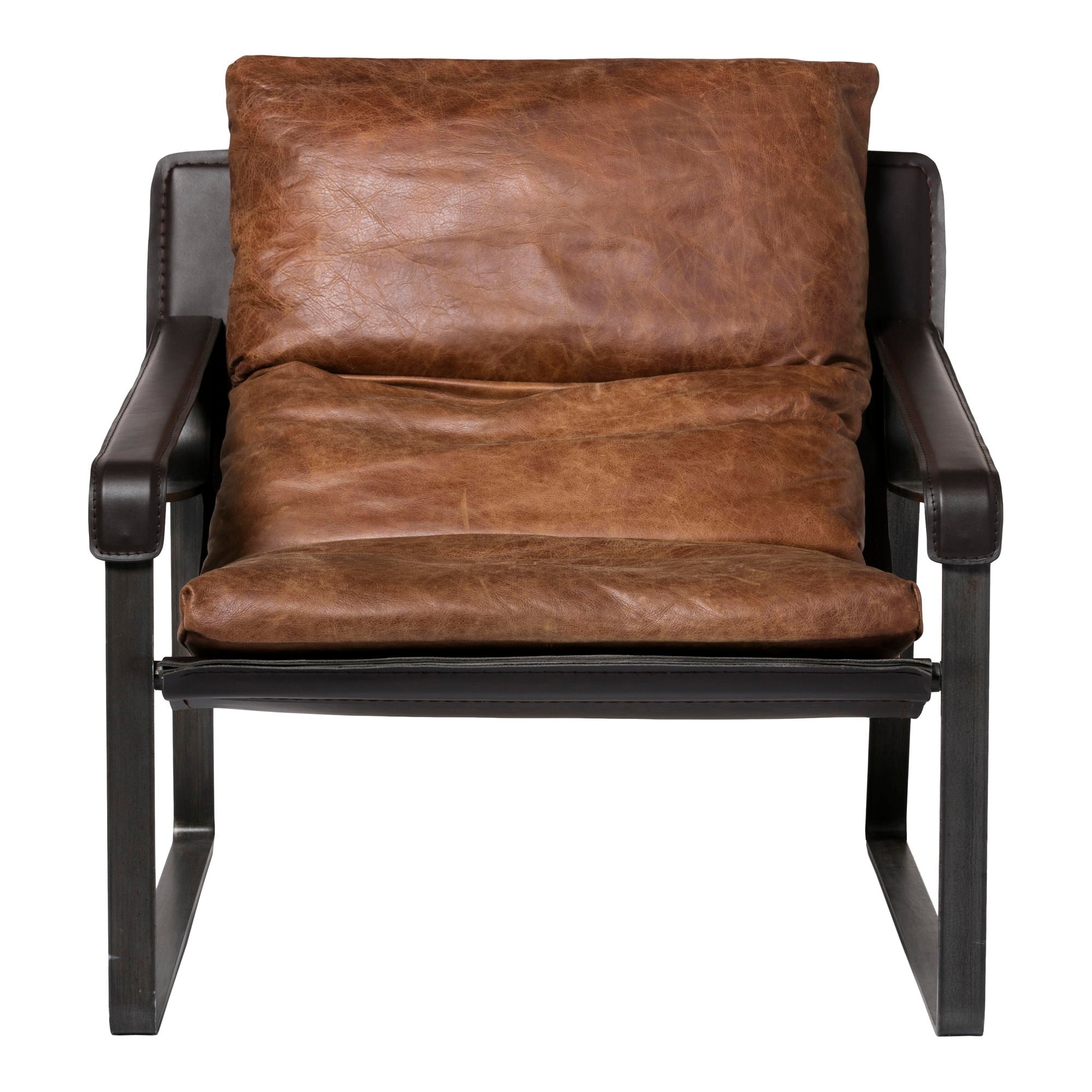Connor Leather Club Chair - Thumbnail 5