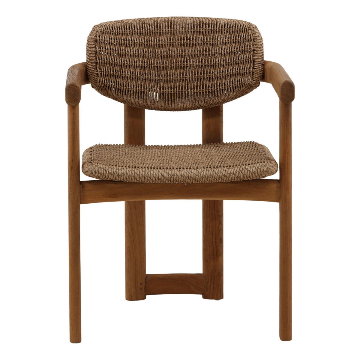 Alva - Outdoor Dining Chair - Light Brown