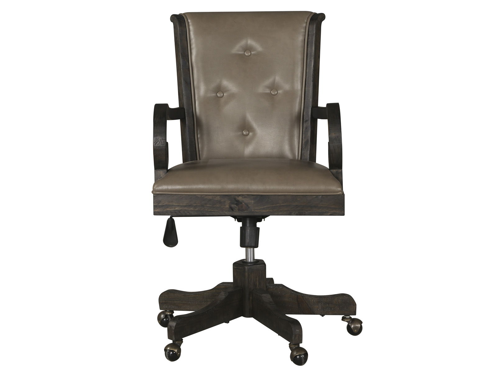 Bellamy Fully Upholstered Desk Chair - Thumbnail 2