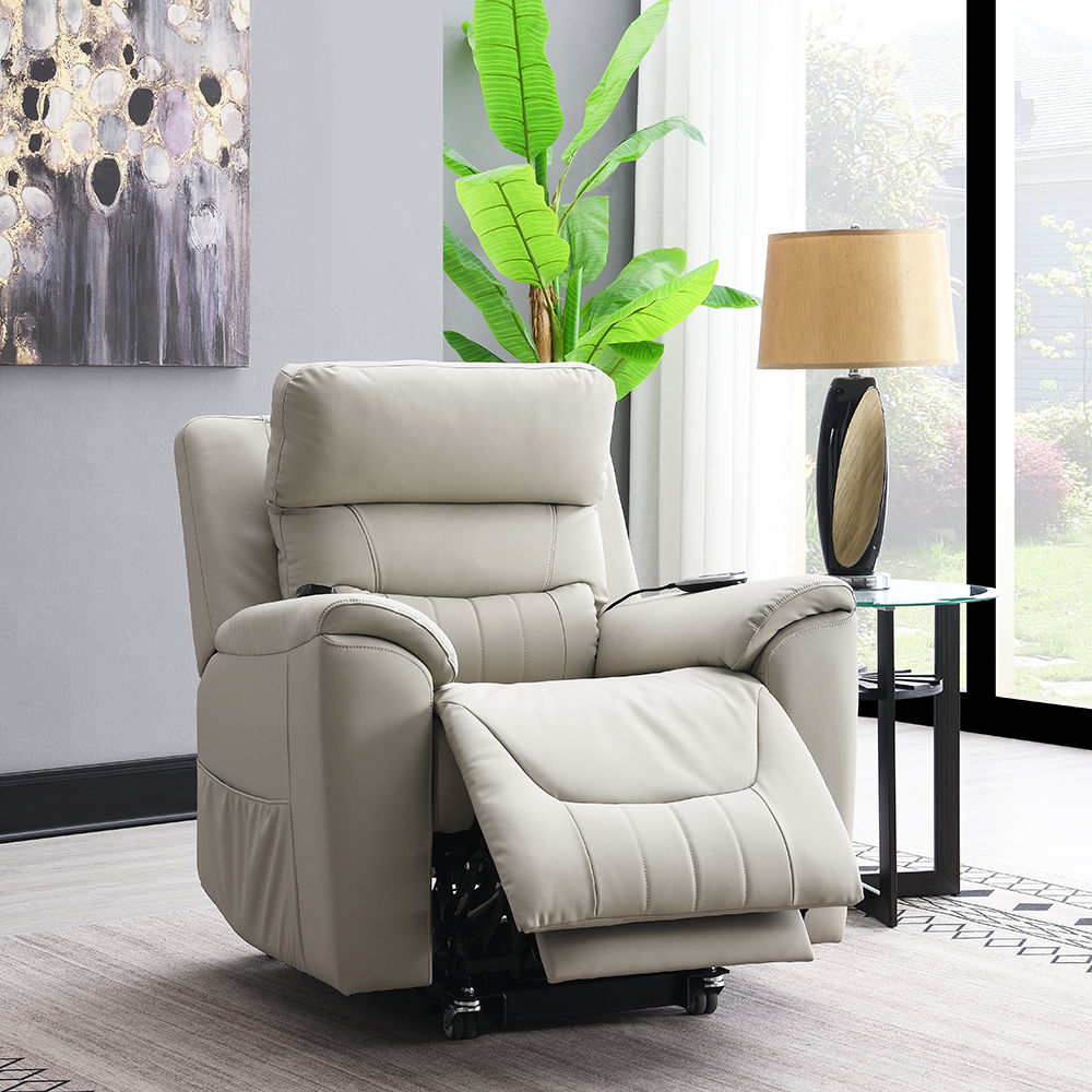 Marsha Power Recliner With Lift & Massage - Thumbnail 3
