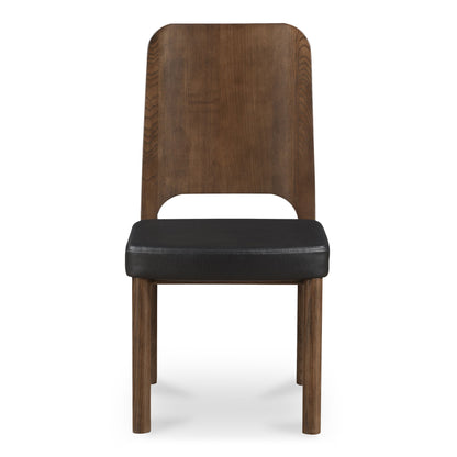 Kerr - Dining Chair (Set of 2) - Walnut / Black