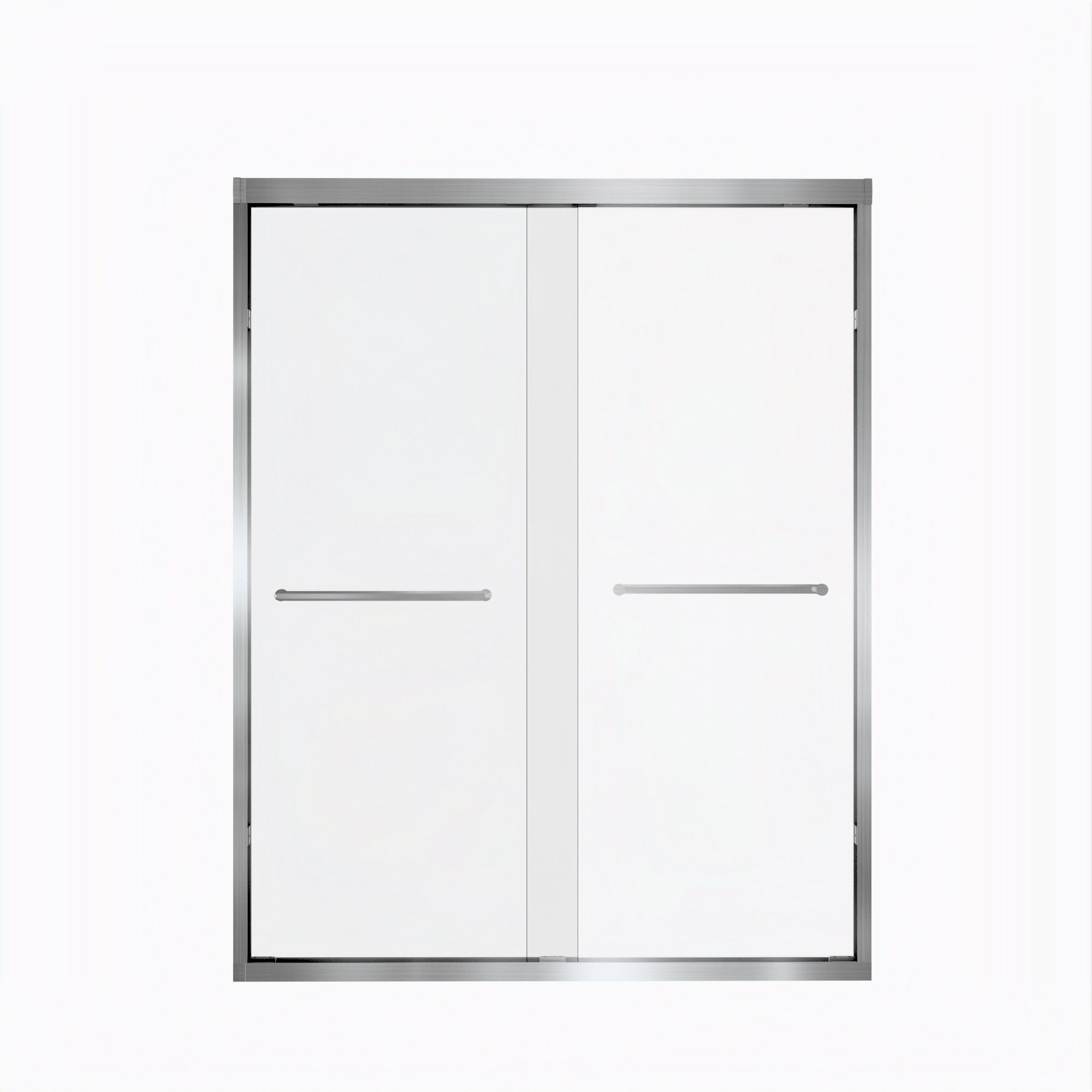 Double Sliding Shower Door With Explosion Proof Film