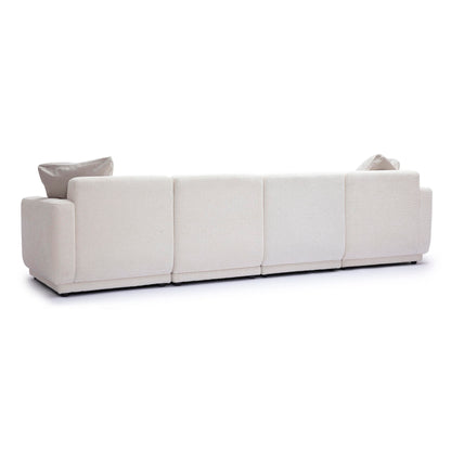 Perry - Modular Long Sofa - Cream