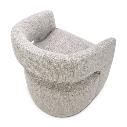 Barrow - Rolling Dining Chair - Gray Storm