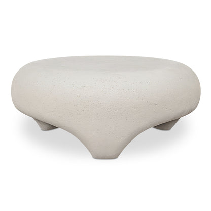 Ines - Outdoor Coffee Table - White