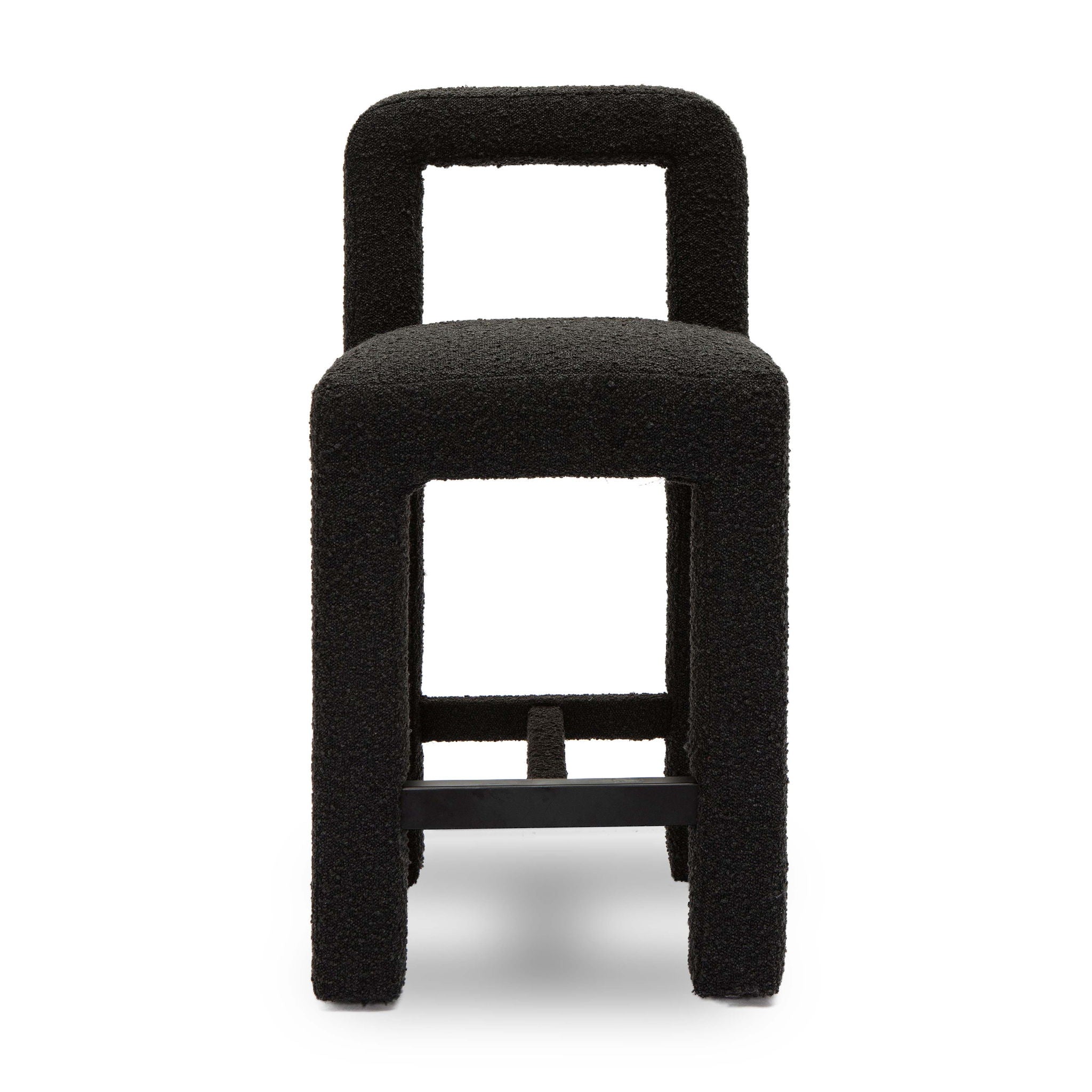 Hazel Boucle Counter Stool - Thumbnail 5