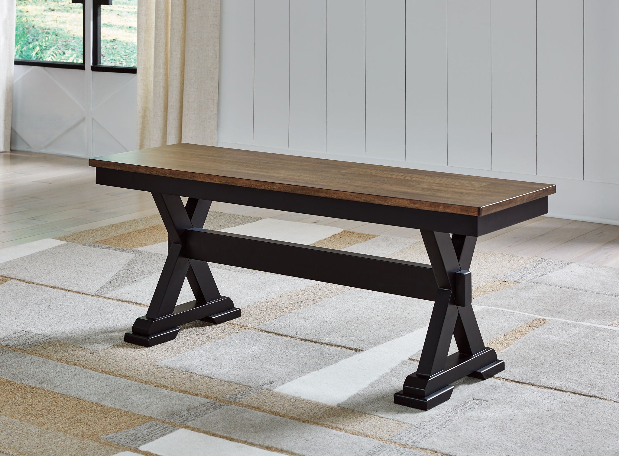 Wildenauer Large Dining Room Bench - Thumbnail 3