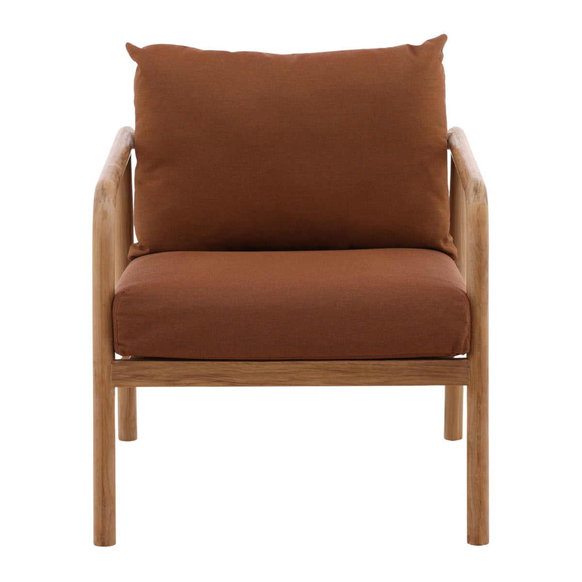 Aimee - Outdoor Occasional Chair - Sienna And Natural