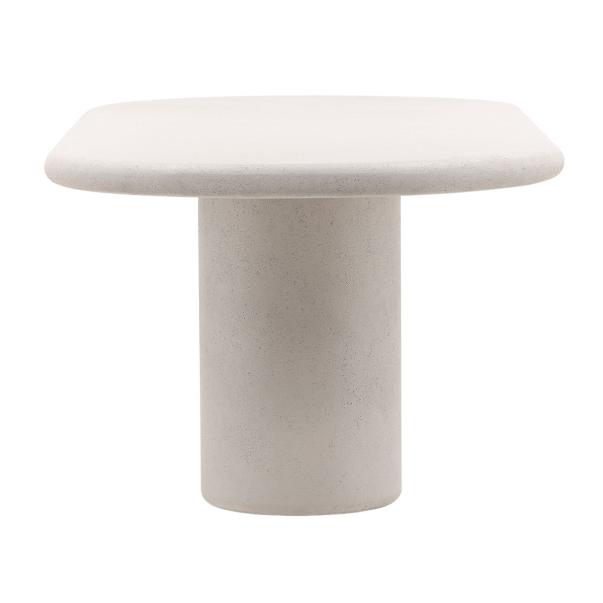 Emeric - Outdoor Dining Table - White