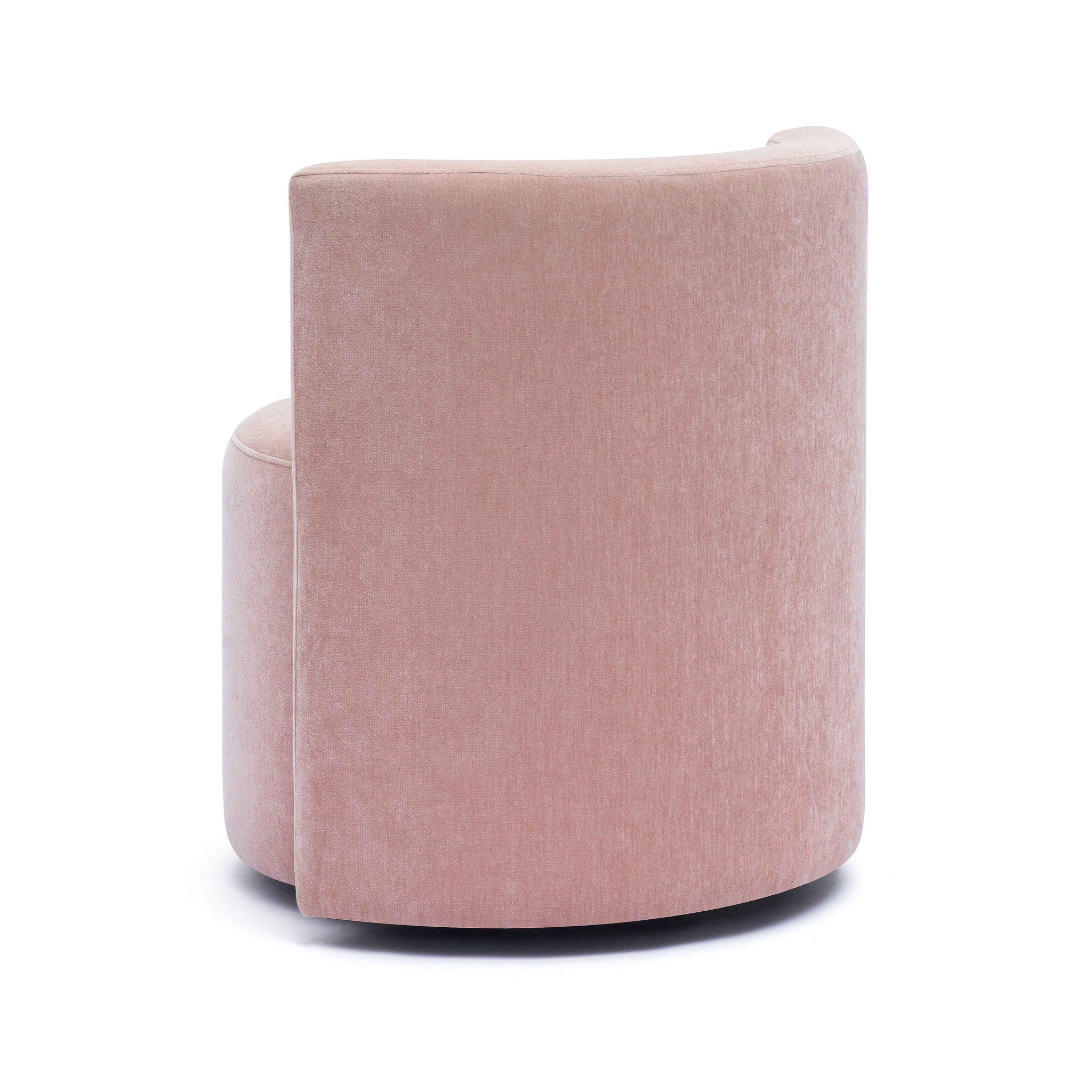 Alyssa Chenille Rolling Desk Chair - Thumbnail 5