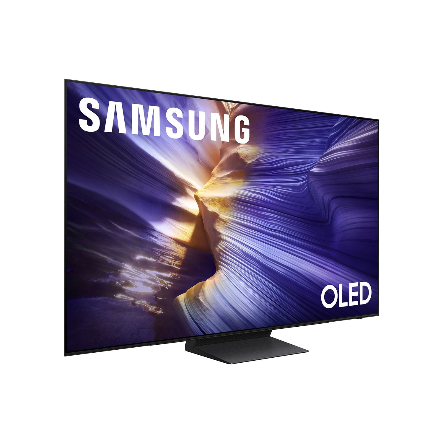 Samsung - 77" 4K Smart TV OLED - Black