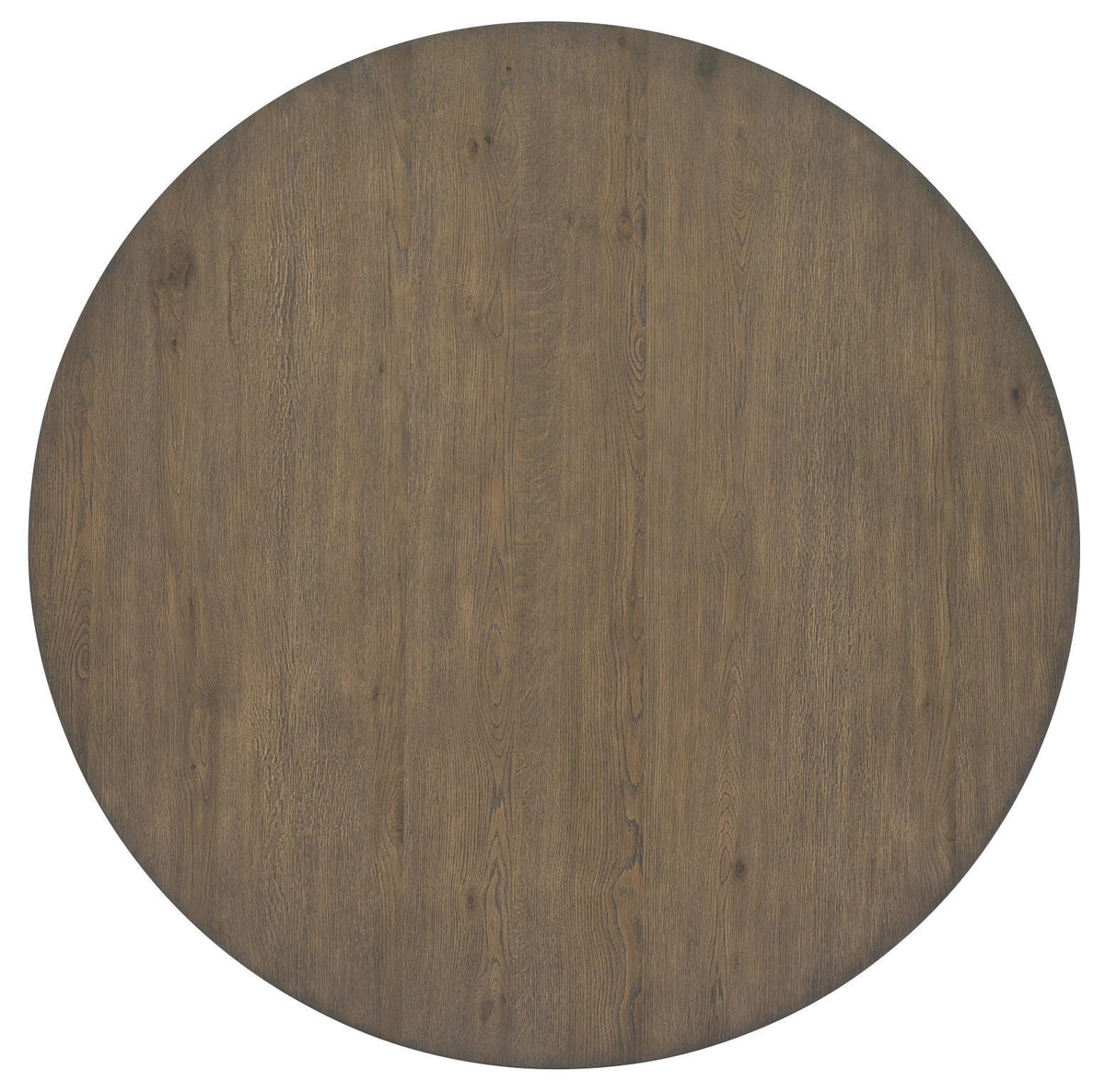 Seraphina - Complete Round Dining Table - Midnight Oak