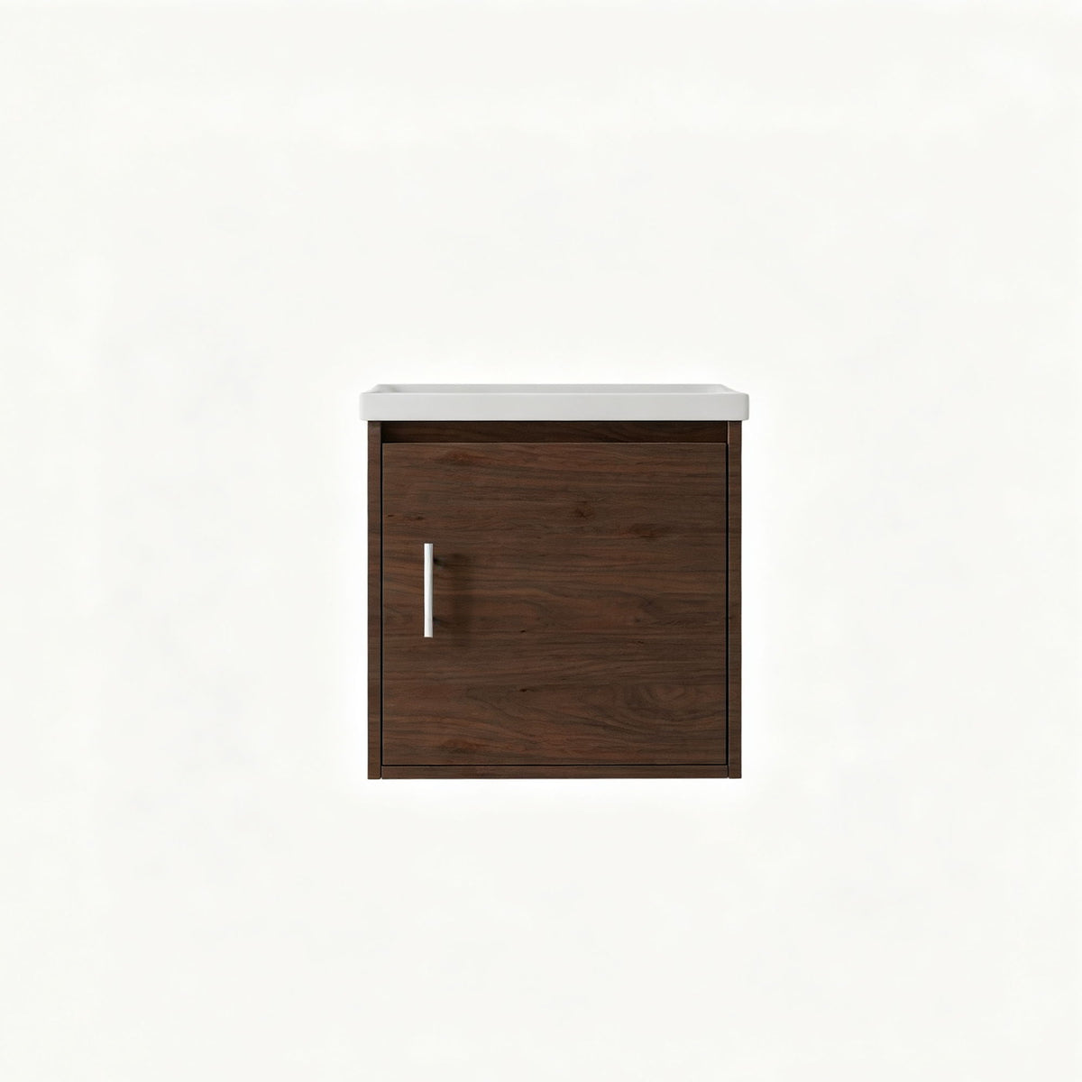 Floating Bathroom Vanity Combo, Wall Mounted Cabinet With Sink & Soft Close Doors For Small Bathrooms