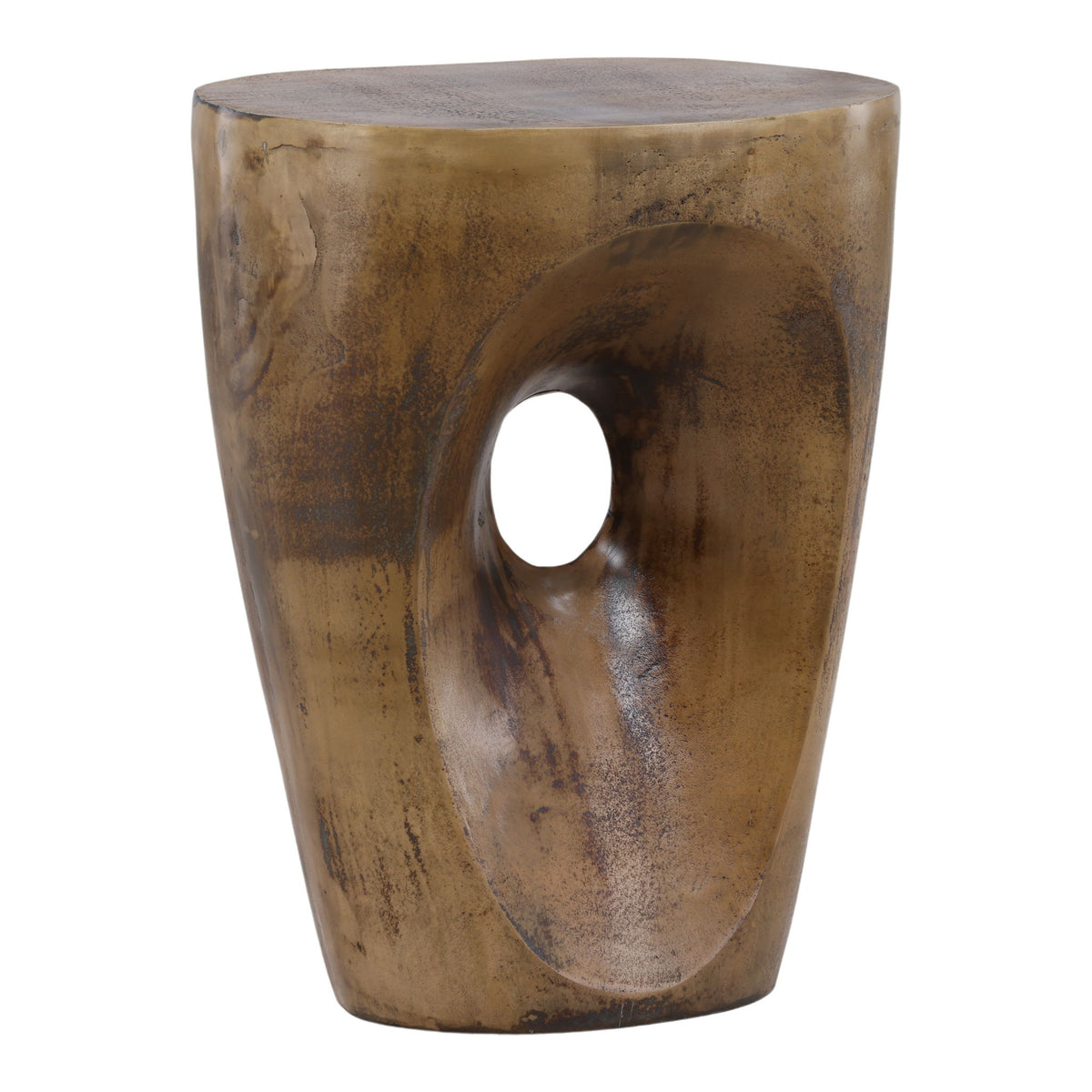 Valkyr - Side Table - Antique Brass