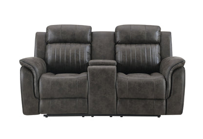 U8517 - Reclining Sofa / Reclining Loveseat / Glider Recliner - Charcoal