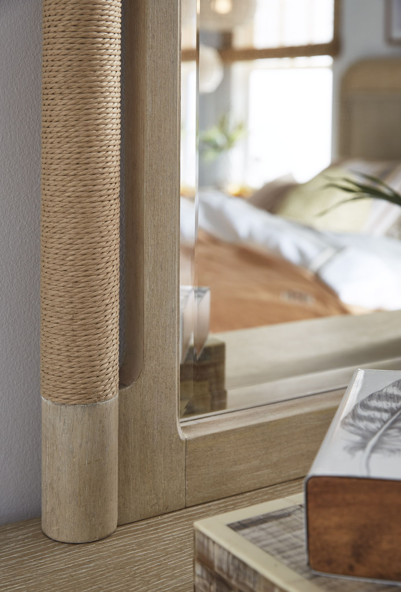 Sunset Cove - Landscape Mirror - Sanibel Brown