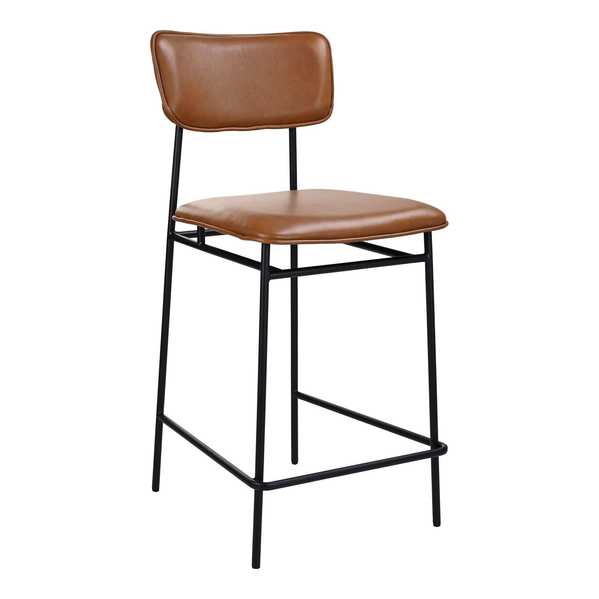 Sailor Leather Counter Stool - Thumbnail 2