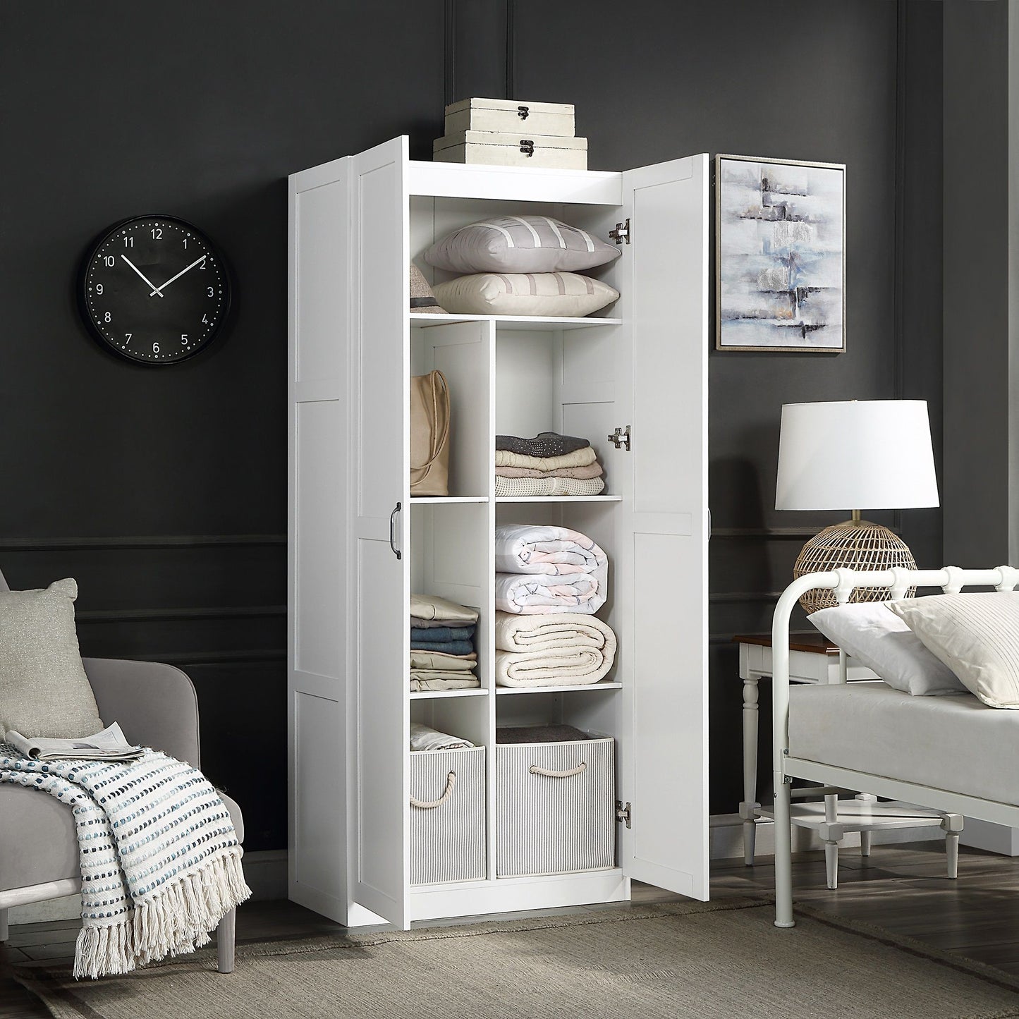 Hopkins - Storage Cabinet With 7 Shelves