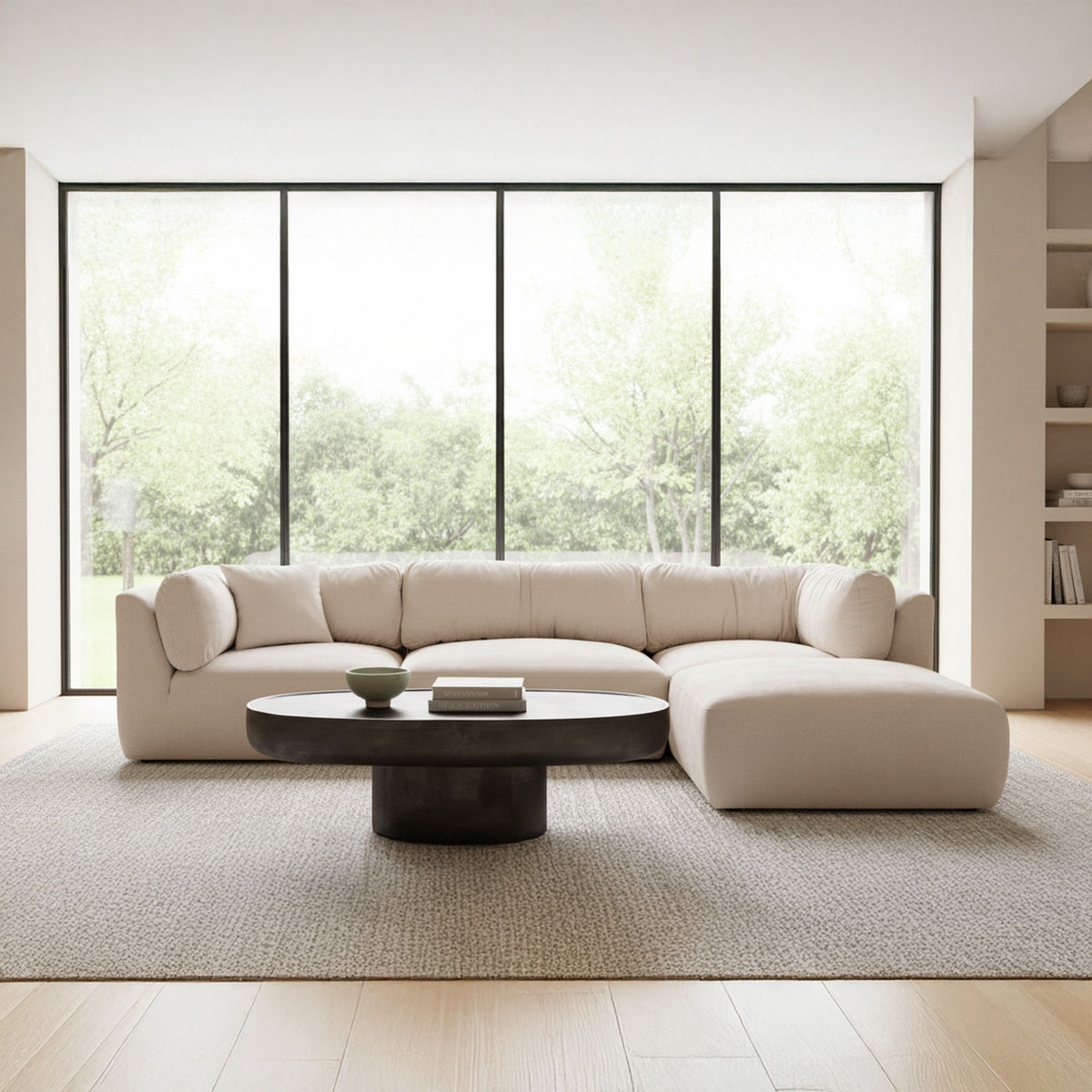 Matina - Lounge Modular Sectional - Oatmeal