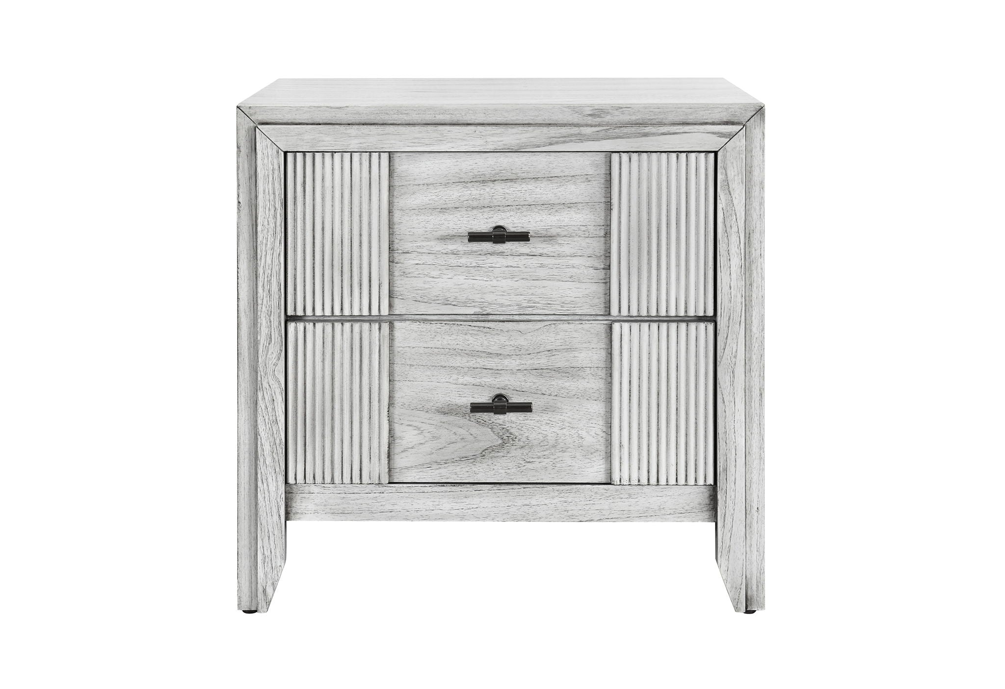 Elsie - 5 Piece King Bedroom Set - Light Gray