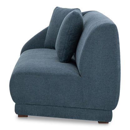 Fraser - Left Arm Facing Sofa - Deep Blue