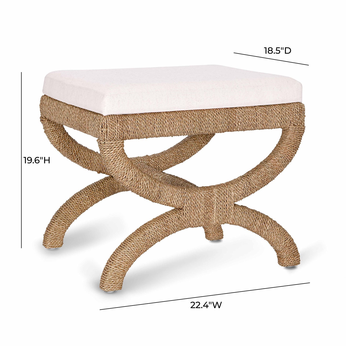 Kappa - Rattan Stool - Natural