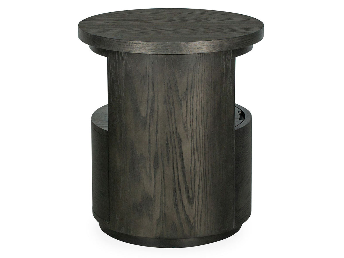 Bosley - Round End Table - Coffee Bean