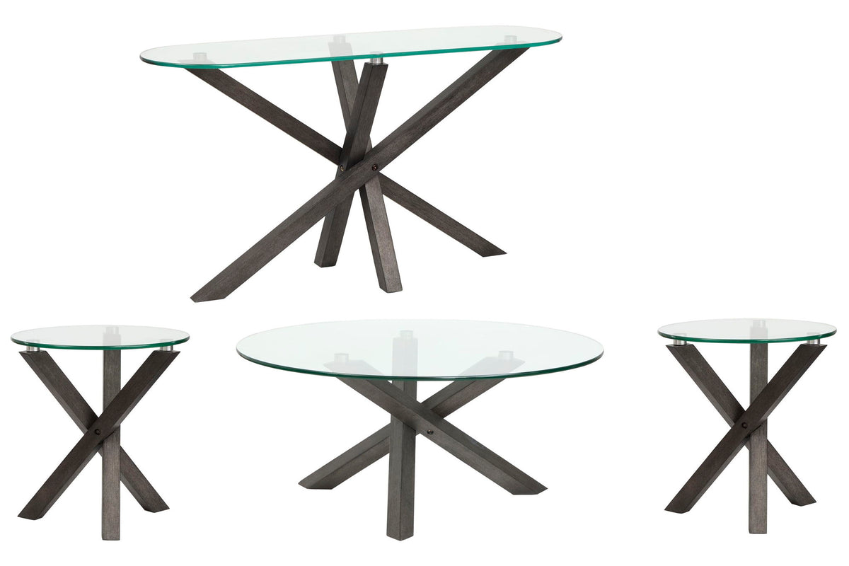 Jax - Round Cocktail Table Set