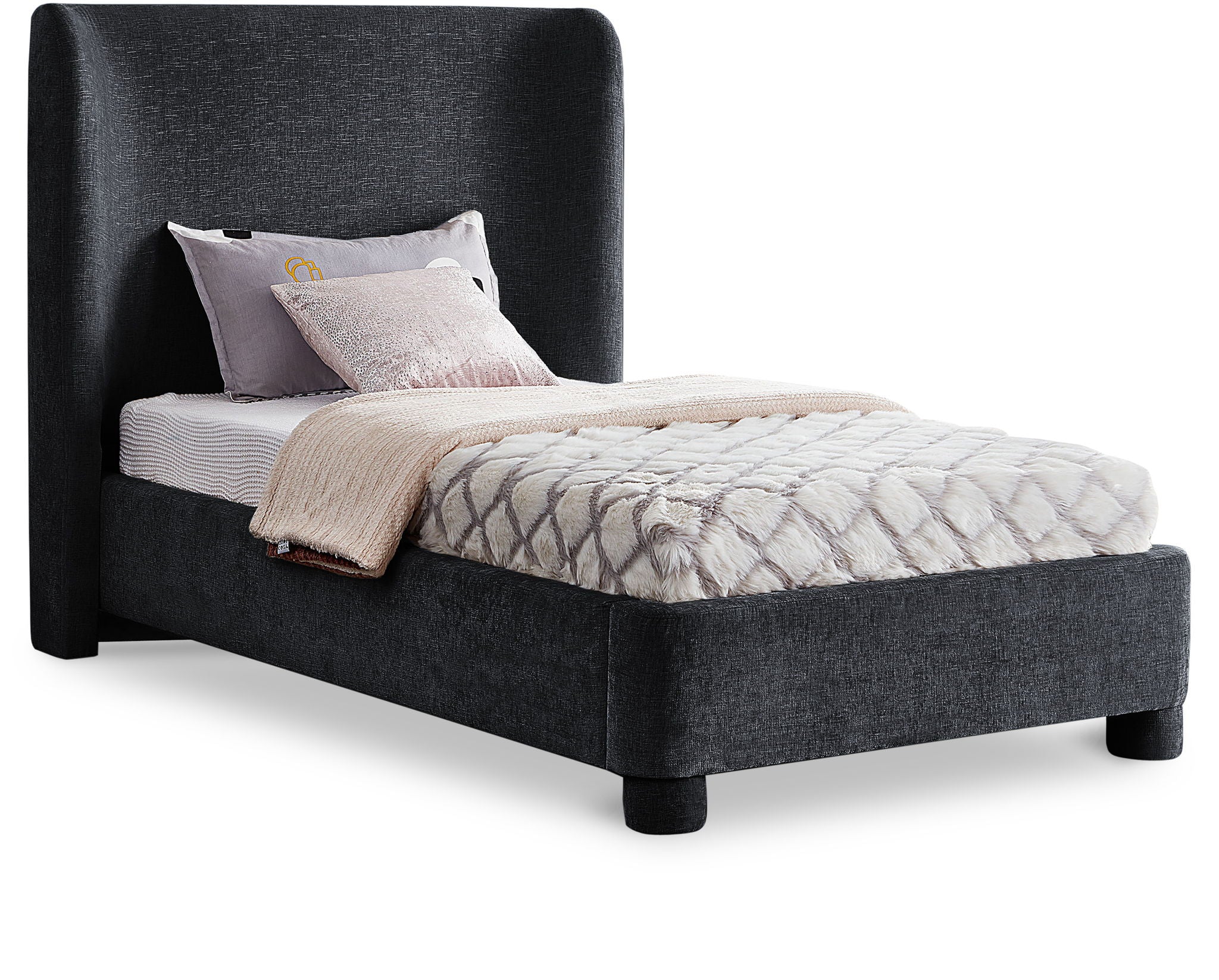 Penny - Chenille Fabric Bed